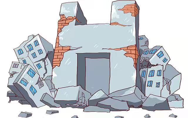 陕西城关镇发生山体滑坡一栋四层居民楼坍塌