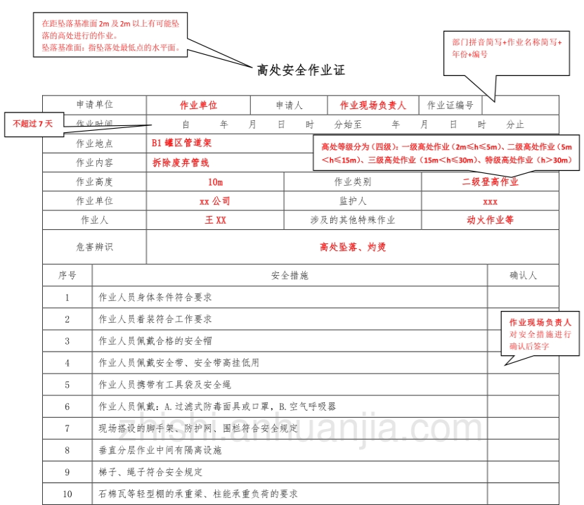 高处安全